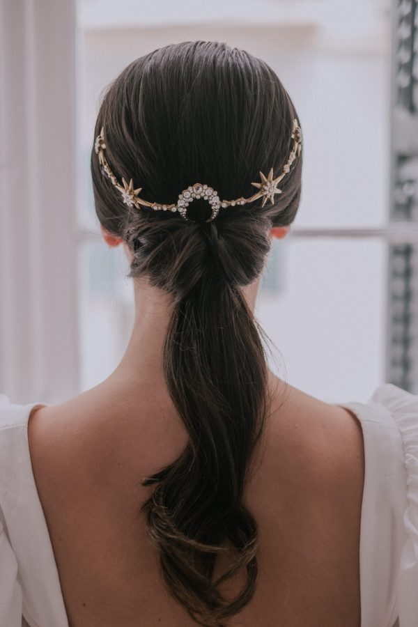 Tocado trasero "Allegra"